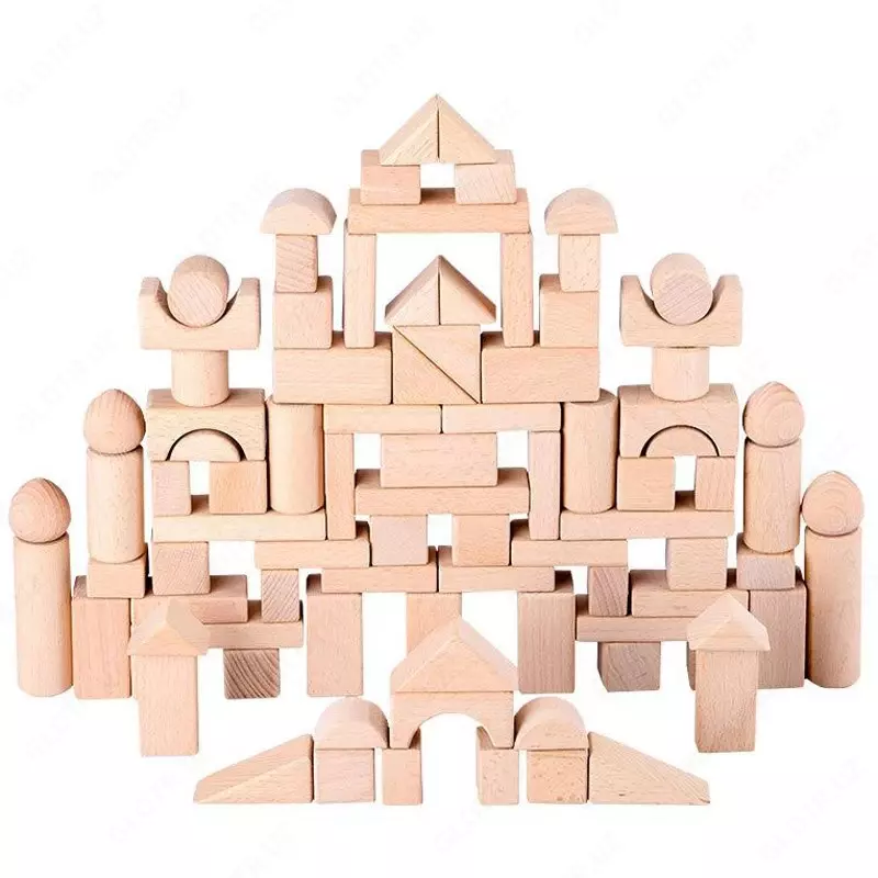 Деревянный конструктор "Блоки“