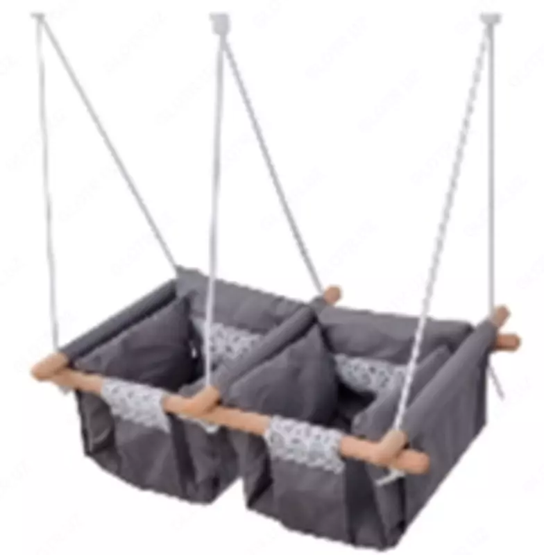 Двухместное подвесное сиденье для качели с мягким покрытием JMK 135/большой шоурум/большой ассортимент