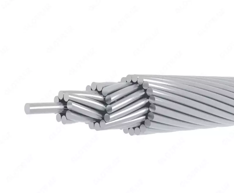 Yalang‘och (izolyatsiyasiz) po‘lat yadroli alyuminiy kabel AS (25/4.2 – 600/79 mm) GOST 839-80.