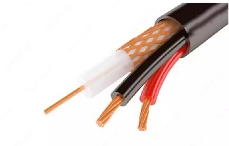 Koaksiyal yuqori chastotali kabel KKV 2 x 0,35 mm