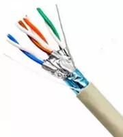 Структурированный высокочастотный кабель с экраном КВСПВэ 4 х 2 х 0.52 мм