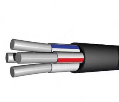 Kuchlanish uchun alyuminiy kabel AVVG 3x4+1x2,5(yo‘g‘)-0,66