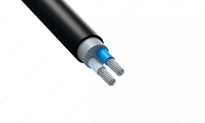 Силовой алюминиевый кабель АВВГнг (2х2,5(ож)-1 - 2х50(ож)-1)