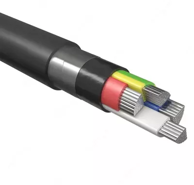 Kuchli zirhli alyuminiy kabel AVBBShv 3x10+1x6(ozh)-0,66