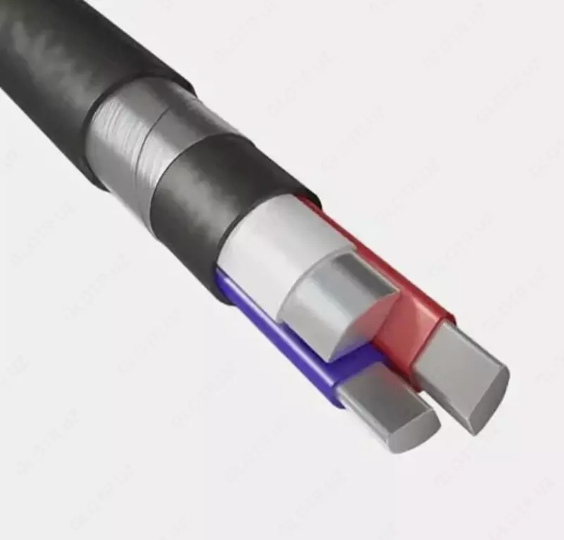 Kuchli zirhli alyuminiy kabel AVBbShv (3x70-1 - 3x240-1)