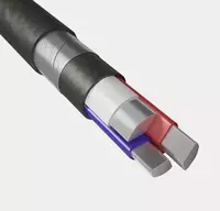 Силовой бронированный алюминиевый кабель АВБбШв (3х70-1 - 3х240-1)