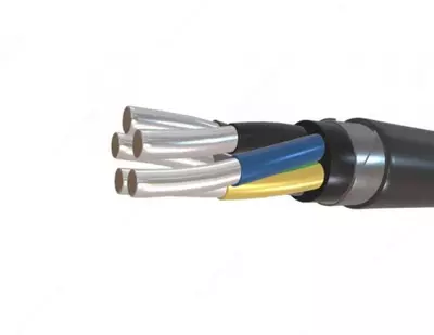 Kuchli zirhli alyuminiy kabel AVBbShv (5x50-1 - 5x120-1)