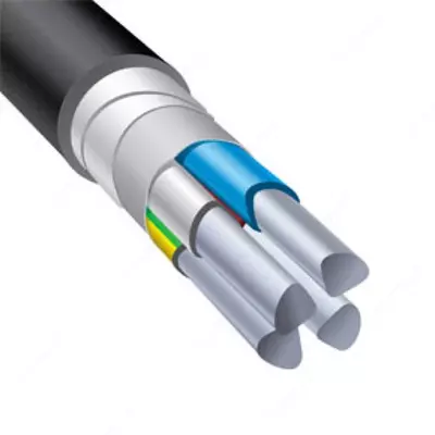 Kuchli zirhli alyuminiy kabel AVBbShvng (4x70-1 - 4x240-1)