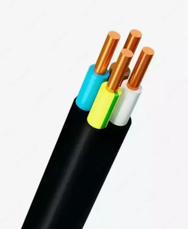 Силовой медный кабель ВВГ 4х25-0,66