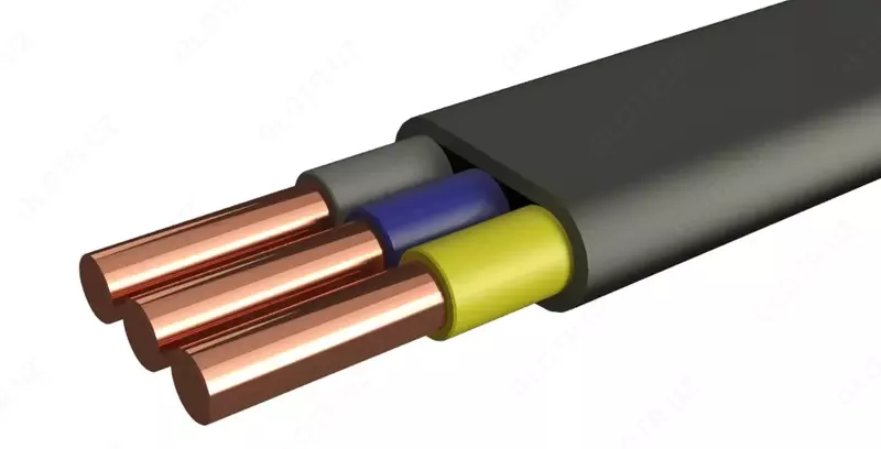 Quvvatli tekis mis kabel VVG-P (3x16-0,66 - 3x25-0,66)