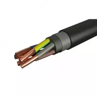 Силовой медный бронированный кабель ВБбШв 5х6(ож)-0
