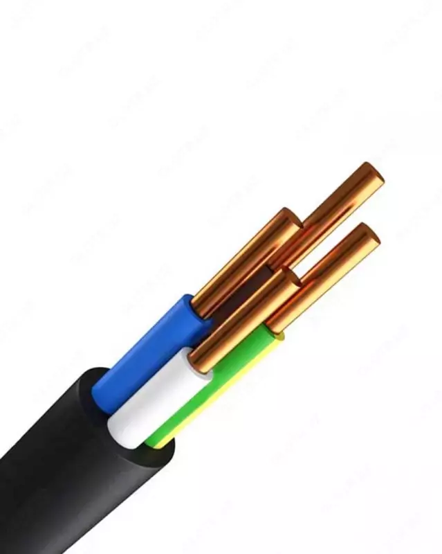 Quvvat mis kabeli VVGng 3x2,5+1x1,5(ozh)-1