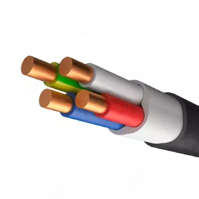 Barqarorligi yuqori bo'lgan quvvat mis kabeli VVGng-LS (4x2,5(ok)-0,66 - 4x4(ok)-0,66)