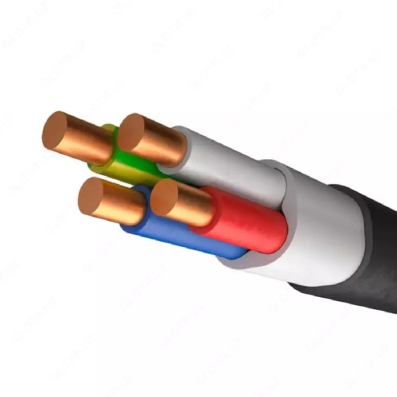 Yuqori barqarorlikdagi mis quvvat kabeli VVGng-LS (4x2,5(ok)-1 - 4x4(ok)-1)