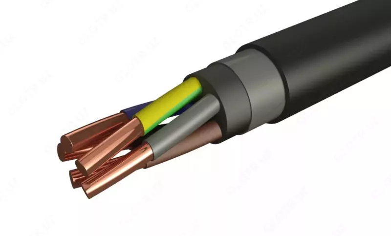 Quvvatli mis zirhli kabel VBBShV (5x16-1 - 5x240-1)
