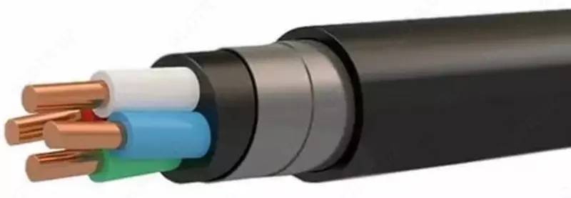Силовой медный бронированный кабель ВБбШвнг (4х2,5(ож)-1 - 4х10(ож)-1)