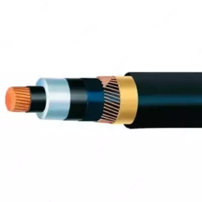 Kuchaytirilgan PvPu qoplamali mis quvvat kabeli 1x240/35-10