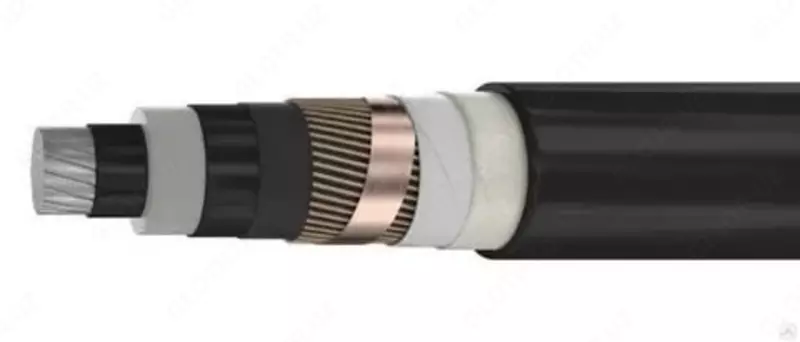 Силовой медно-алюминиевый кабель с усиленной оболочкой АПвПу (1х50/16-10 - 1х120/16-10)