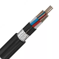 Силовой контрольный экранированный медный кабель КВВГЭ 4х6.0