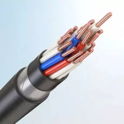 Quvvatni boshqarish zirhli mis kabeli KVPbShv 7x4-0.66