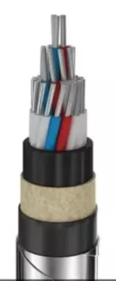 Силовой контрольный алюминиевый кабель АКВВБГ (5х2,5 - 19х2.5)