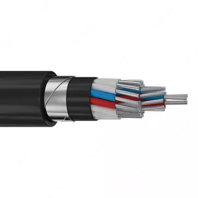 Quvvatni boshqarish zirhli alyuminiy kabeli AKVBBShV (4x2,5 - 27x2,5)