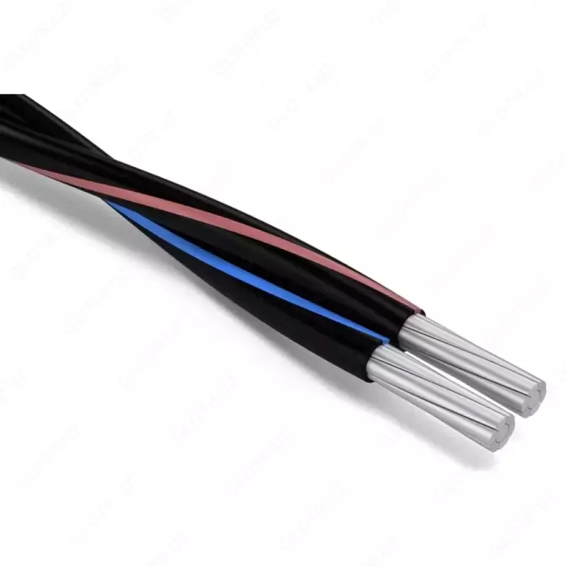 O'z-o'zidan qo'llab-quvvatlanadigan izolyatsiyalangan sim SIP-4 (2x16 - 2x120)