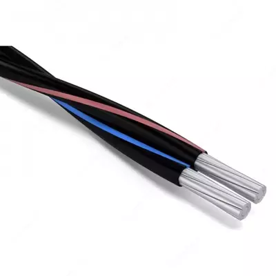 O'z-o'zidan qo'llab-quvvatlanadigan izolyatsiyalangan sim SIP-4 (2x16 - 2x120)