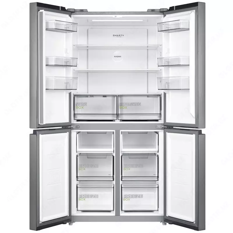  Инверторный Холодильник Midea Модель MDRF632FGF46 Стальной 424 литров Inverter Только в розницу