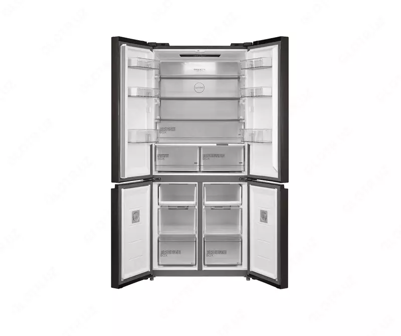   Inverter muzlatgichi Midea Model MDRM691MIE28 Ochiq qora 530 litr Inverter