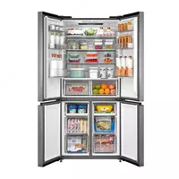   Инверторный Холодильник Midea МодельMDRM691MIE46 Стальной 530 литров Inverter