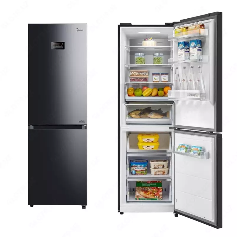  Холодильник Midea Модель MDRB470MGE05T Стальной 320 литров - 