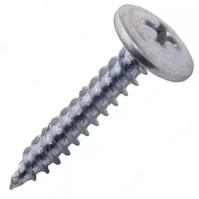 2x70 mm o'lchamdagi press yuvish vositasi bilan yog'och vint