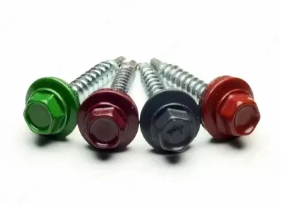 Саморез кровельный цветной 4.8х52 мм для профнастила - 38 115 сум / кг.