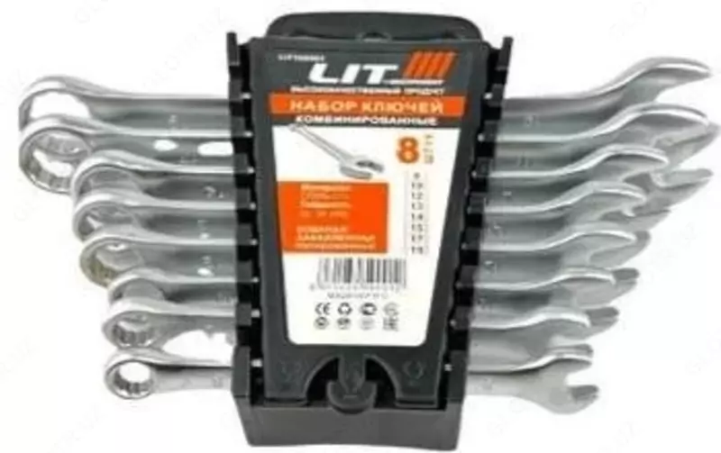 Набор ключей рожково-накидных LIT 6-19 мм