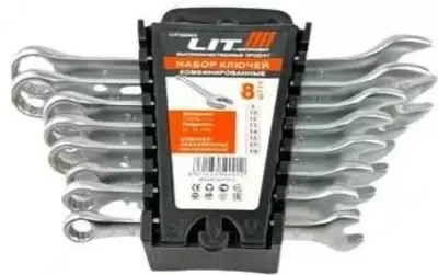 Набор ключей рожково-накидных LIT 6-22 мм
