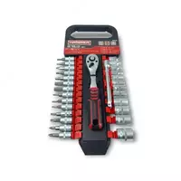 Набор бит и торцевых насадок (4-13 мм) с трещоткой 72 зуба - 145 000 сум