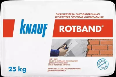 Rotband KNAUF — гипсовая универсальная штукатурка