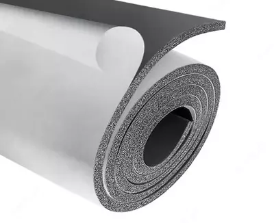 56 580.7 so'm / kv.m Issiqlik izolyatsiyalovchi elastomer ko'pikli kauchuk rulo "6 x 1200 KY" (36 m2) O'z-o'zidan yopishtiruvchi