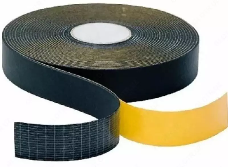 Монтажная самоклеящаяся каучуковая лента (3 х 50 мм/15 м) Черная - 52 254.4 сум