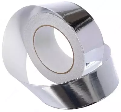 29 982.9 so'm / dona Alyuminiy skotch-lenta 50 mm / 25 m (17 mkm) Kumush rang.