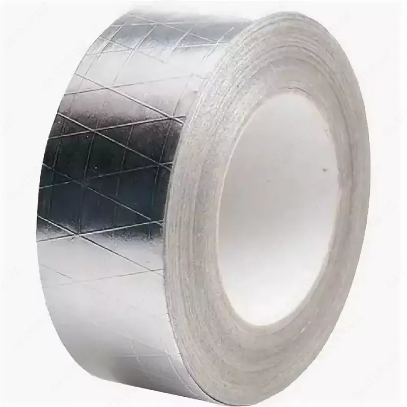 Alyuminiy mustahkamlangan lenta 5 sm / 25 m (40 mikron) Kumush. - 38 394.2 so'm