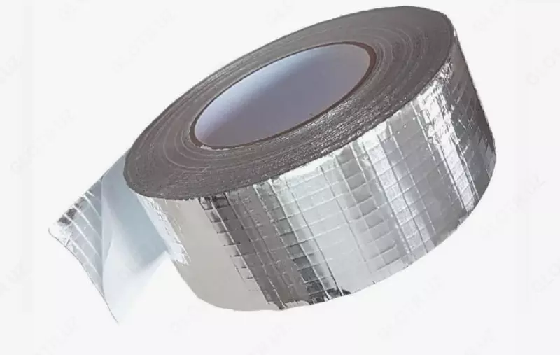 Alyuminiy mustahkamlangan lenta 48 mm / 30 m (30 mikron) Kumush. - 44 100 so'm