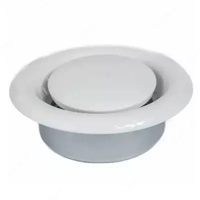 33 275 so'm / dona Shiftning dumaloq diffuzeri (anemostat) "Gemici" egzoz Ø100 mm (Metal)