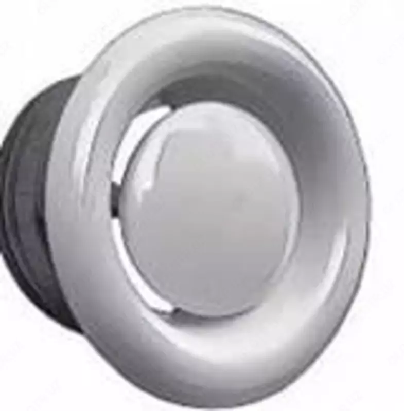 Shiftdagi dumaloq diffuzor (anemostat) "Gemici" egzoz Ø125 mm (Metal) - по запросу