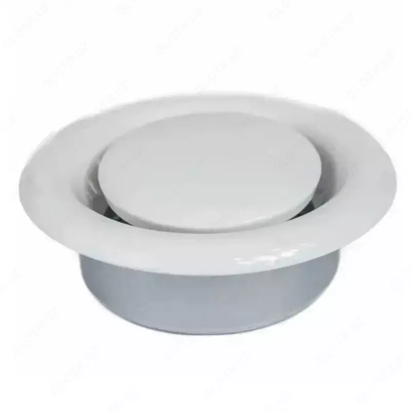 90 508 so'm Shiftdagi dumaloq diffuzor (anemostat) "Gemici" egzoz Ø 200 mm (Metal)