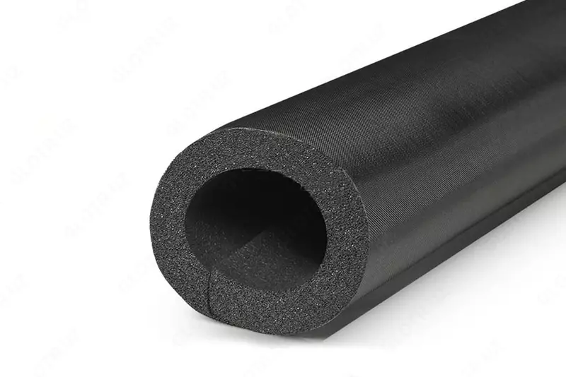 Issiqlik izolyatsiyalovchi ko'pikli kauchuk quvur, 6 x 28 mm (qora)