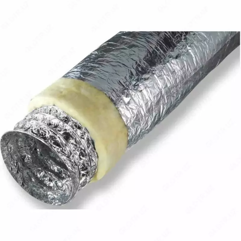 417 312 сум Ø125 изолированный гибкий воздуховод / izoleli flexible