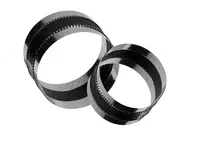 100 x 70/70 mm dumaloq havo kanali uchun PVX moslashuvchan qo'shimchasi