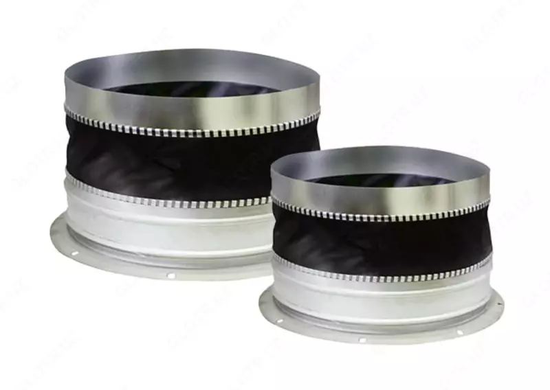 100 x 70/70 mm dumaloq havo kanali uchun PVX moslashuvchan qo'shimchasi - 1 684 513.6 so'm